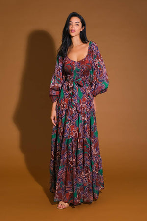 Boho Royalty Maxi Dress