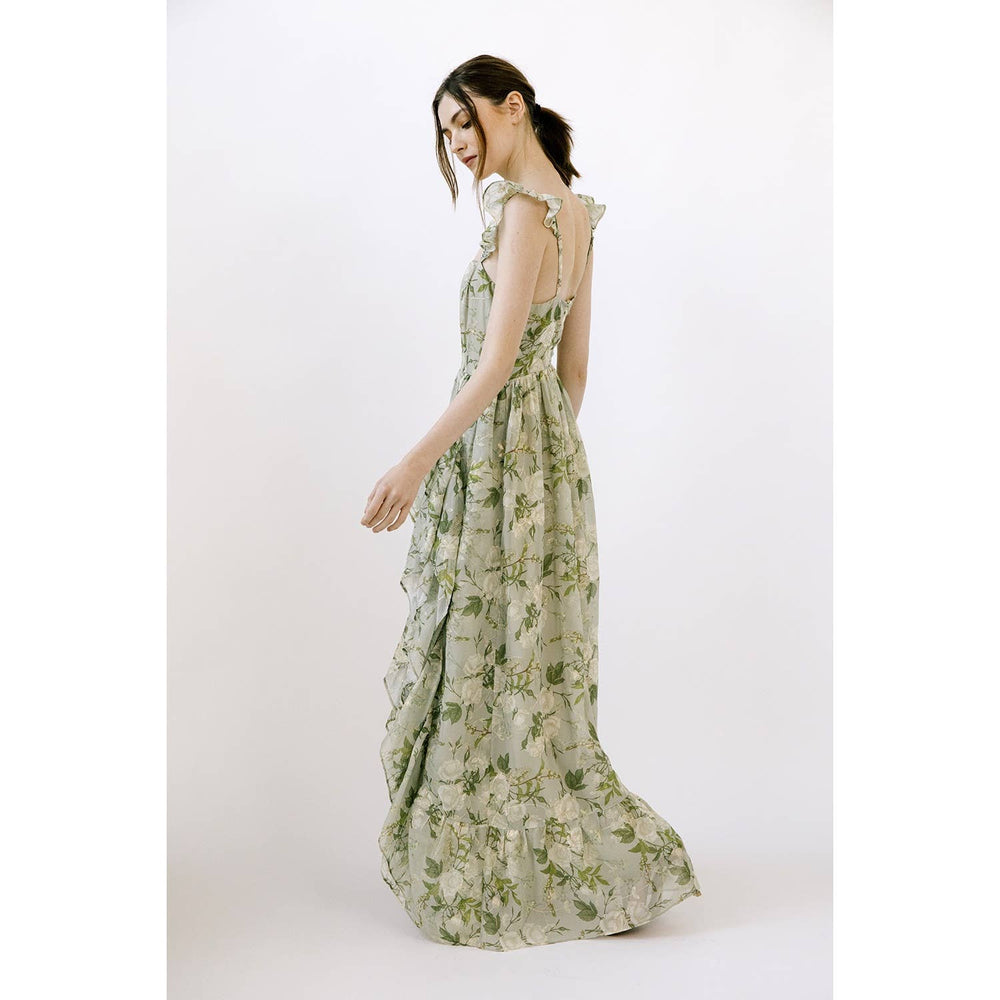 Timeless Garden Floral Midi Dress