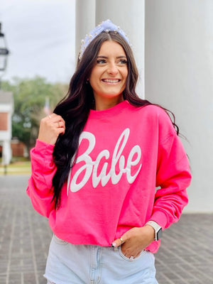 Babe Puff Sweatshirt