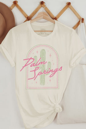 Palm Springs Retro Oversized T Shirt