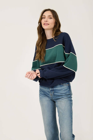 Round The Clock Colour Block Long Sleeve