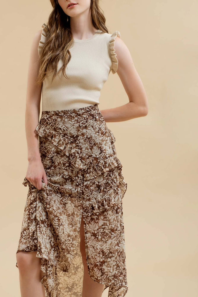 Woodland Walks Midi Skirt