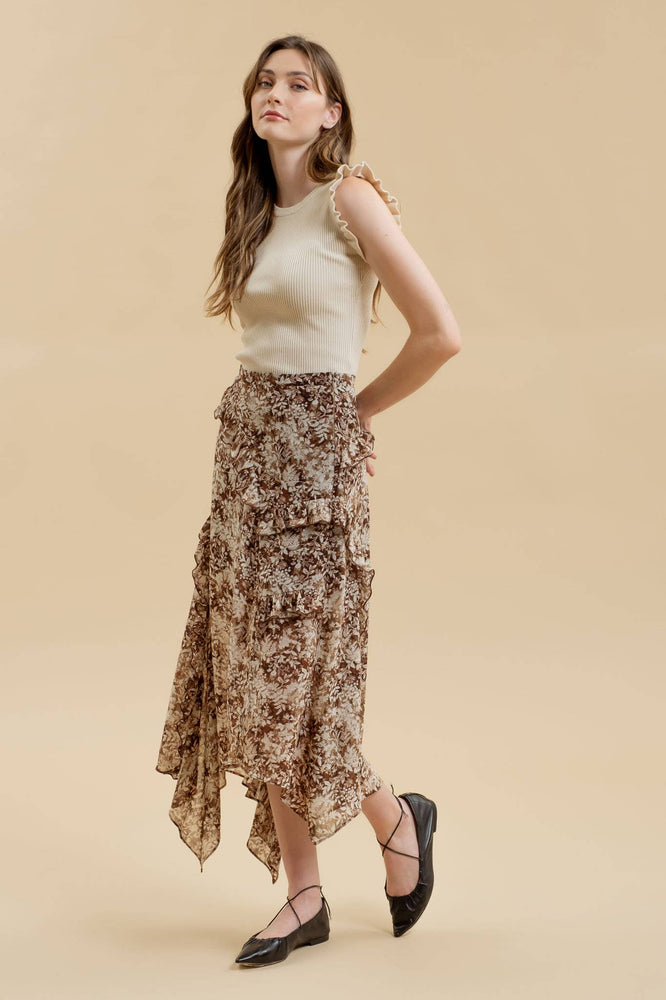 Woodland Walks Midi Skirt