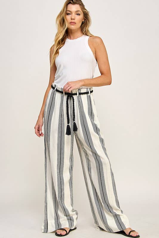 Amalfi Coast Striped Pants