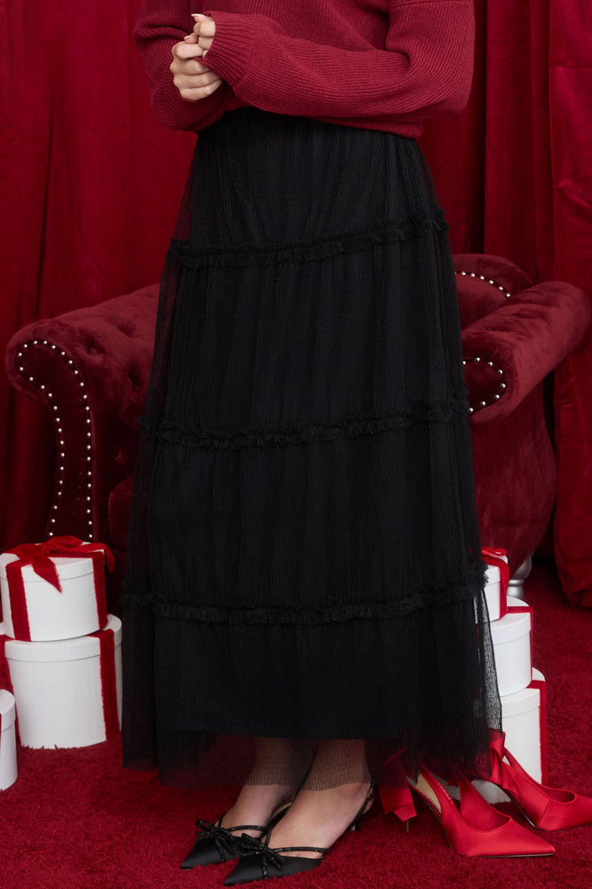 Tulle Dreams Midi Skirt