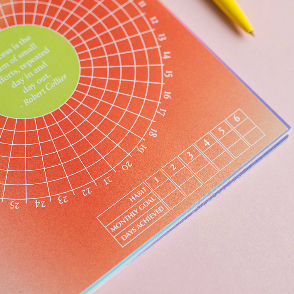 12 Month Goal Planner | Gradients