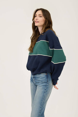 Round The Clock Colour Block Long Sleeve