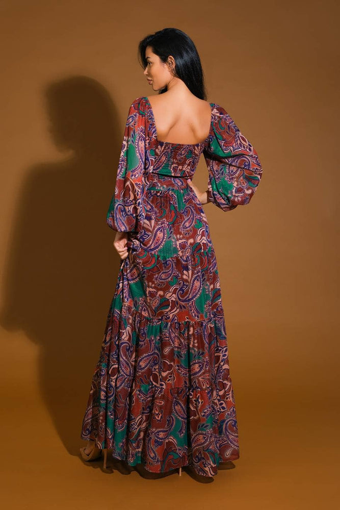 Boho Royalty Maxi Dress