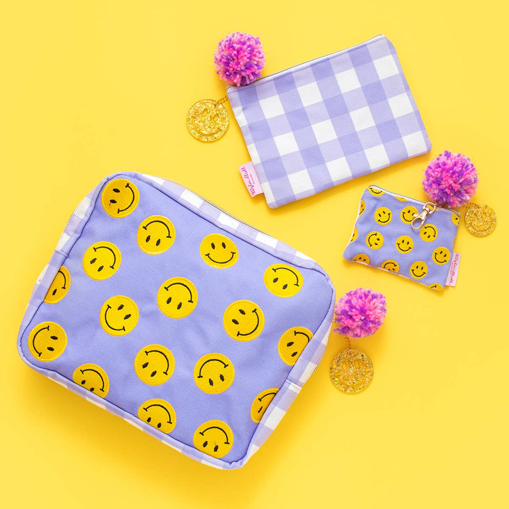 Smiley Pouch Large