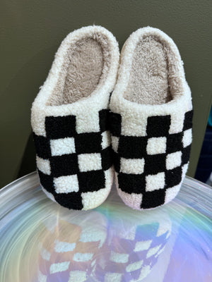 Checkered Slippers