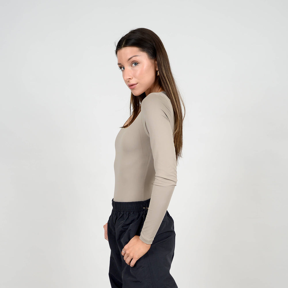 Mariana U Neck Long Sleeve Bodysuit