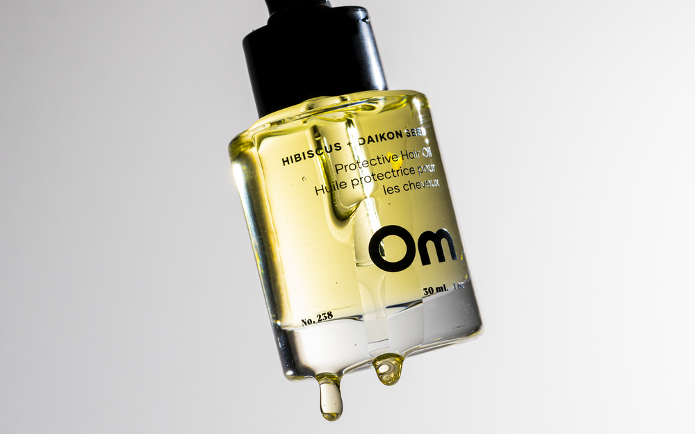 Om - Hibiscus + Daikon Seed Protective Hair Oil