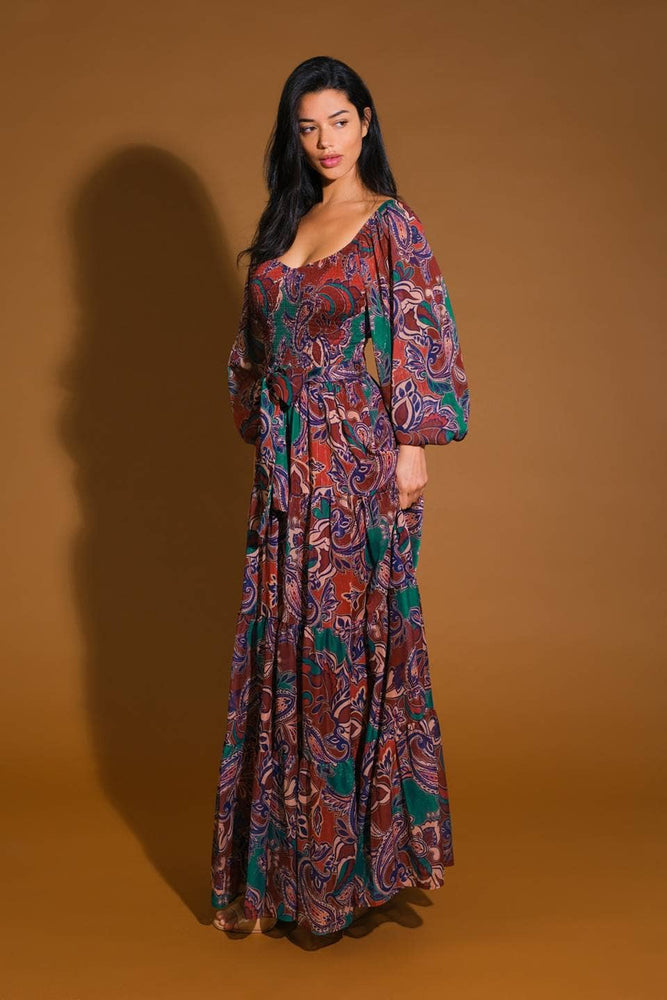 Boho Royalty Maxi Dress