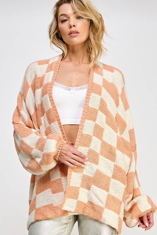 Check Me Out Cozy Oversized Cardigan