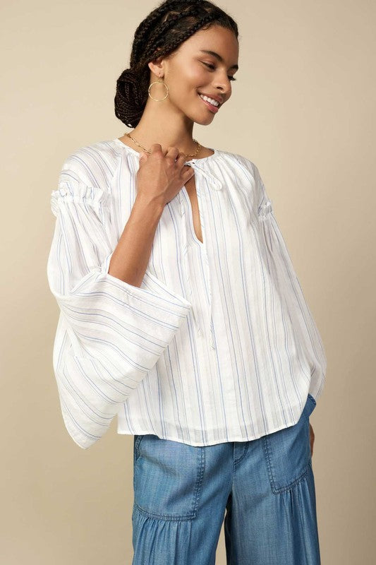 Oceanside Stripe Top