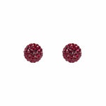 Radiance Studs Garnet