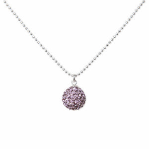 Radiance Necklace Dusty Purple