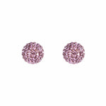 Radiance Studs Dusty Purple