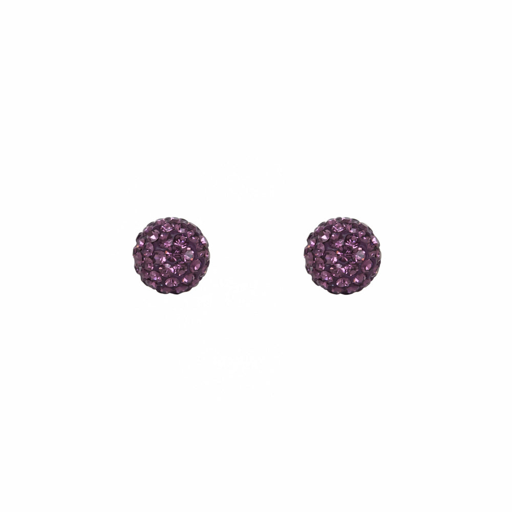 Radiance Studs Amethyst