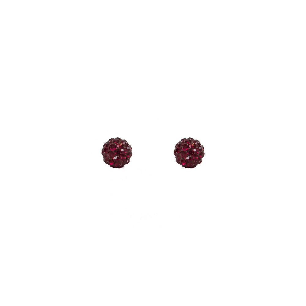 Radiance Studs Garnet