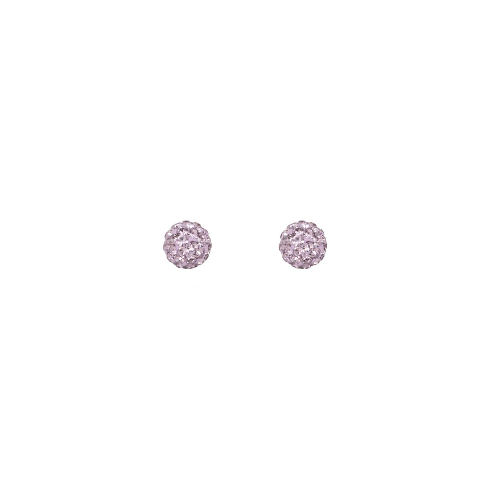 Radiance Studs Dusty Purple