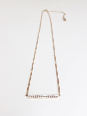 Starlight Reversible Bar Necklace