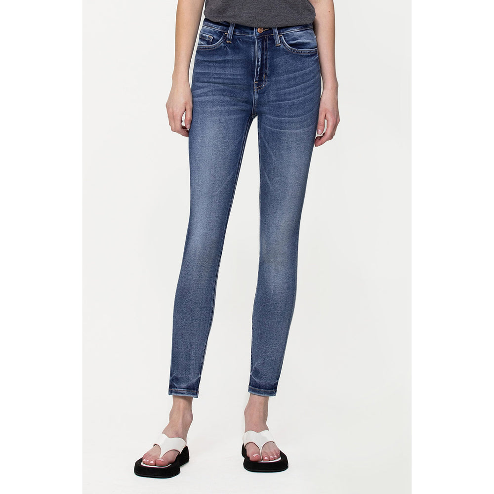 Super Soft High Rise Ankle Skinny Jeans